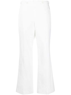 Maison Margiela wide-leg cotton trousers - White