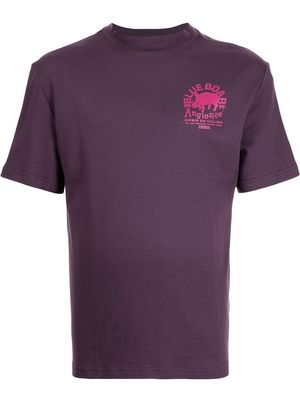 Anglozine M1 South graphic-print T-shirt - Purple