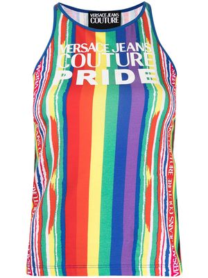 Versace Jeans Couture Pride Project-print vest top - Multicolour