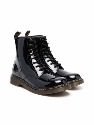 Dr. Martens Kids 1460 teen lace-up boots - Black