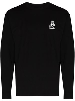 Neighborhood photograph-print crew-neck sweatshirt - Black