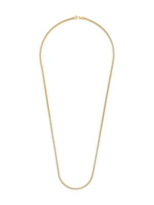 Tom Wood gold-plated Curb L chain necklace