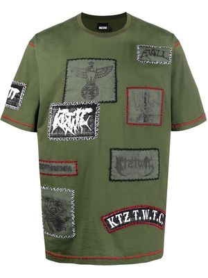 KTZ multi-patch T-shirt - Green