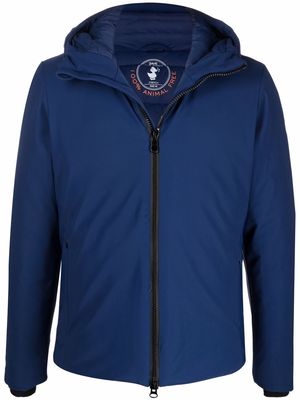 Save The Duck padded hooded jacket - Blue