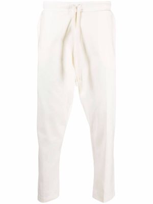 Alchemy exposed seam tapered trousers - White