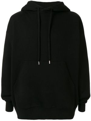 Caban drawstring hoodie - Black
