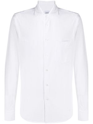 ASPESI cutaway-collar pocket shirt - White