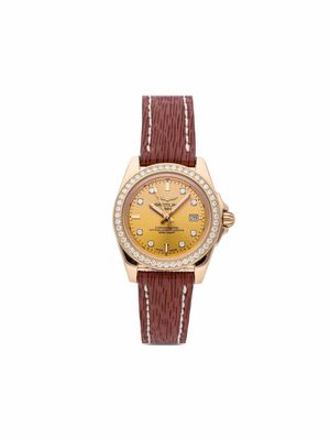 Breitling Pre-owned pre-owned Galactic 32mm - Gold