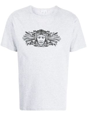agnès b. graphic print cotton T-shirt - Grey