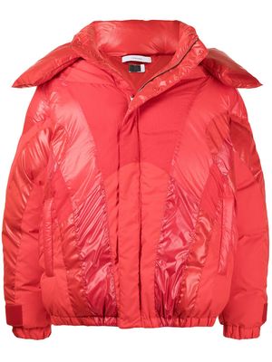 Facetasm padded hooded jacket - Red