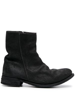 Poème Bohémien zipped ankle boots - Black
