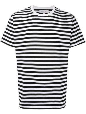 agnès b. Coulos striped T-shirt - White