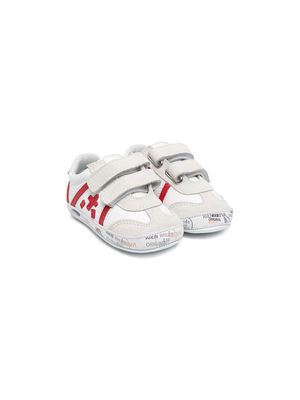 Premiata Kids Baby-BV touch-strap sneakers - White