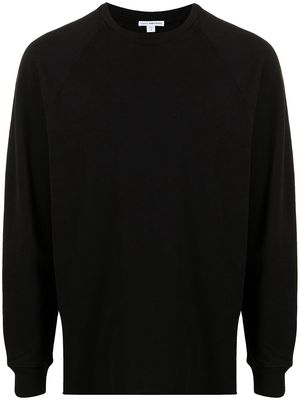 James Perse French Terry crew-neck sweatshirt - Black