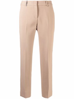 Peserico slim-fit tailored trousers - Neutrals