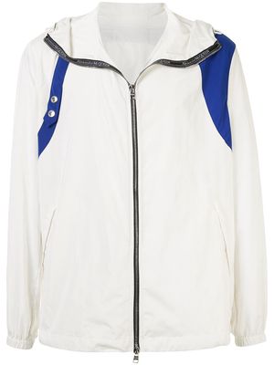 Alexander McQueen Harness lightweight jacket - White