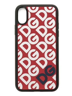 Dolce & Gabbana logo phone case - Red