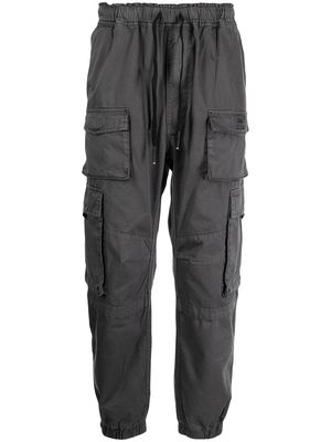izzue tapered-leg cargo trousers - Grey