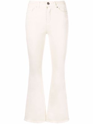 Federica Tosi mid-rise flared jeans - Neutrals