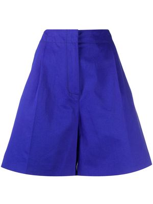 Marni A-line bermuda shorts - Blue