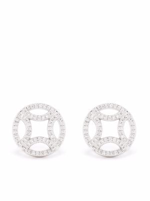 Loyal.e Paris 18kt recycled white gold Perpétuel.le diamond earrings - Silver