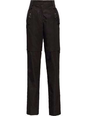 Prada Re-Nylon convertible trousers - Black