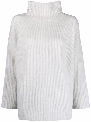 3.1 Phillip Lim ribbed high-neck jumper - White