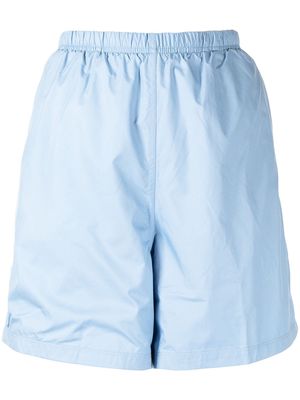 adidas logo-print track shorts - Blue