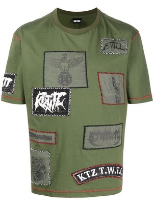 KTZ multi-patch unisex T-shirt - Green