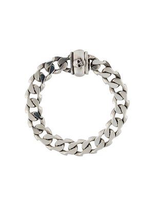 Emanuele Bicocchi edge cuban chain bracelet - Silver