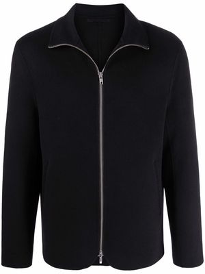 Filippa K Carlton zip-up knitted jacket - Black