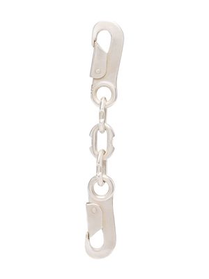 Parts of Four double clip chain - Silver