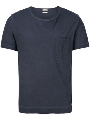 Massimo Alba patch pocket T-shirt - Blue