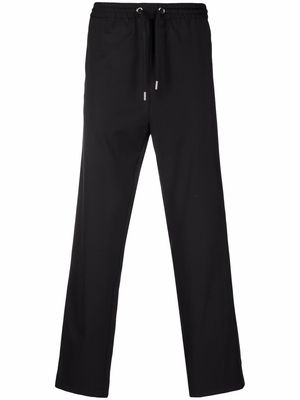 Les Hommes jetted-pocket track pants - Black