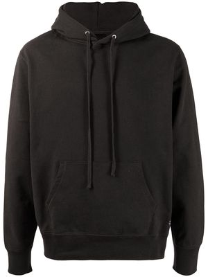 Suicoke cotton jersey hoodie - Black