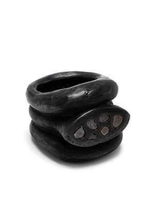 Parts of Four Stack ring - Black