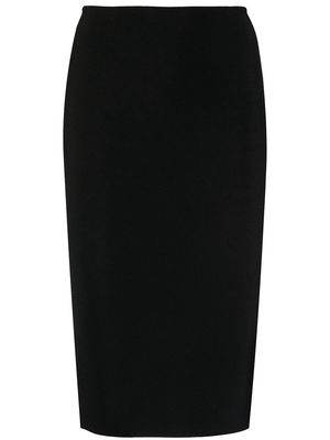 Herve L. Leroux high-waisted pencil skirt - Black