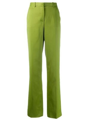 Versace straight-leg tailored trousers - Green