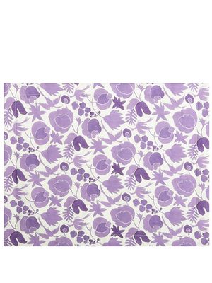 La DoubleJ floral print two-placemat set - Purple