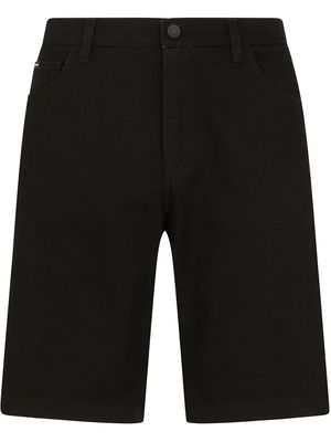 Dolce & Gabbana knee-length denim shorts - Black