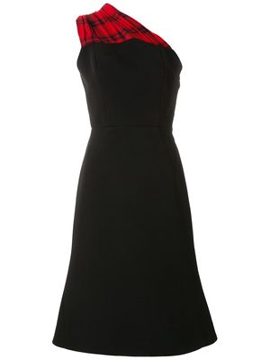 À La Garçonne structured asymmetric dress - Black