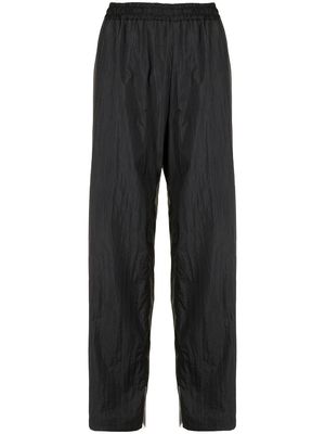 Sueundercover elasticated straight-leg trousers - Black