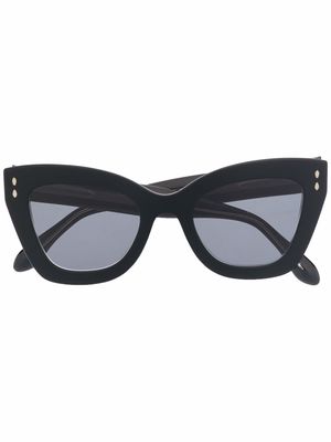 Isabel Marant Eyewear tortoise-shell cat eye sunglasses - Black