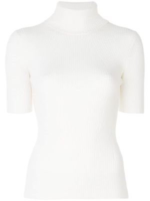 3.1 Phillip Lim ribbed turtleneck top - White