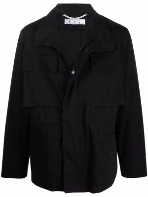 Off-White Arrows-motif field jacket - Black