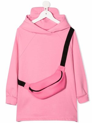 WAUW CAPOW by BANGBANG Evelyn hooded sweater dress - Pink