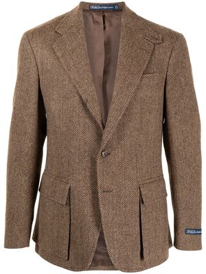 Polo Ralph Lauren herringbone-pattern sport coat - Brown