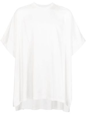 Julius deconstructed oversized T-shirt - White