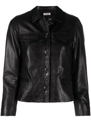 Zadig&Voltaire button-front jacket - Black
