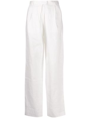 Mara Hoffman high waisted trousers - White